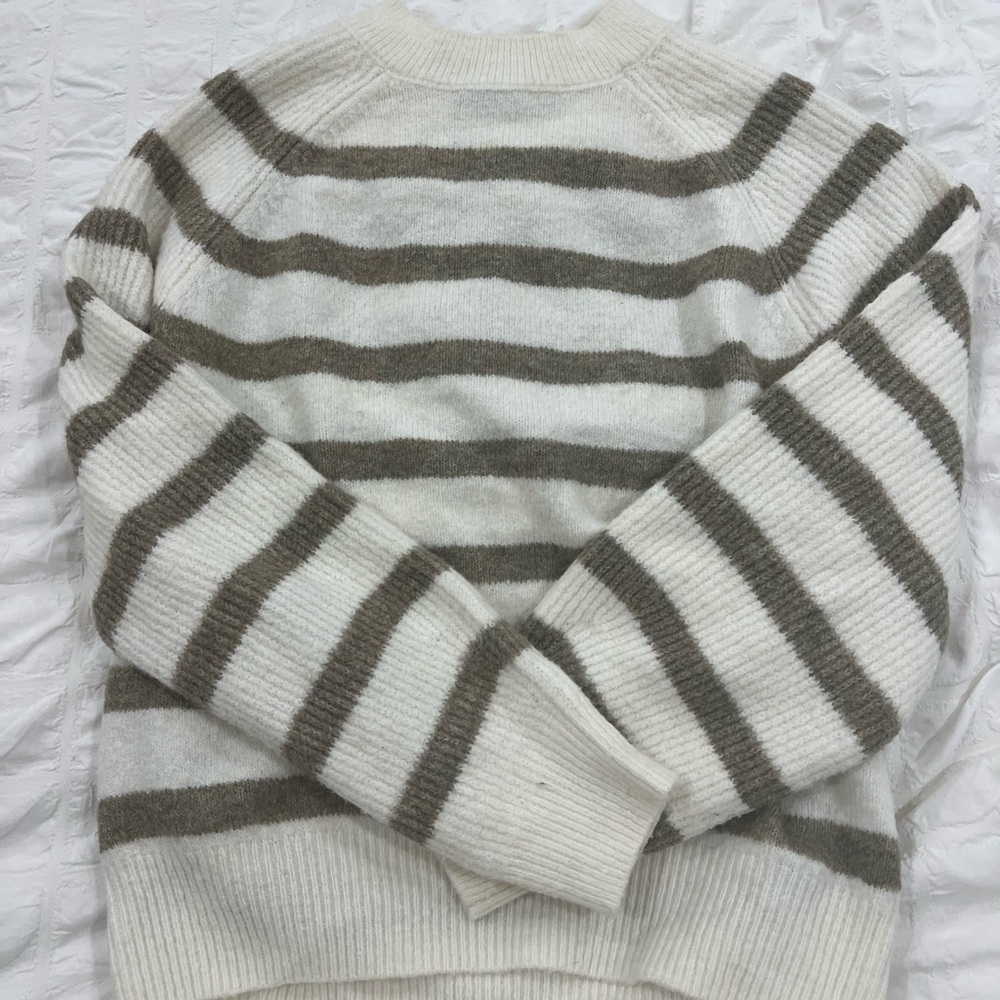 Mango Cream Knit Sweater
